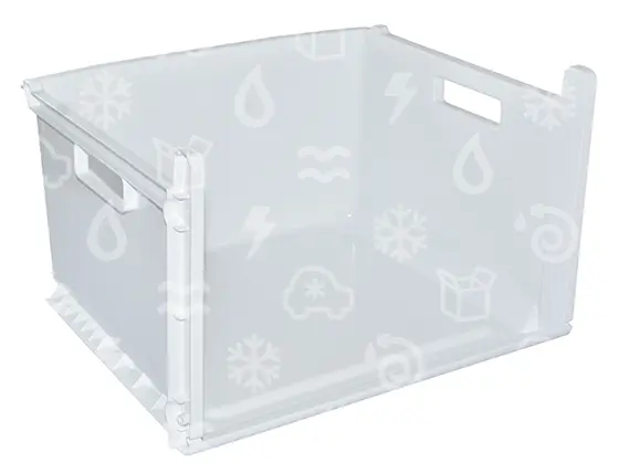 zásuvka mrazničky BOSCH / SIEMENS, bigbox 430x285x390mm, GS26VV31